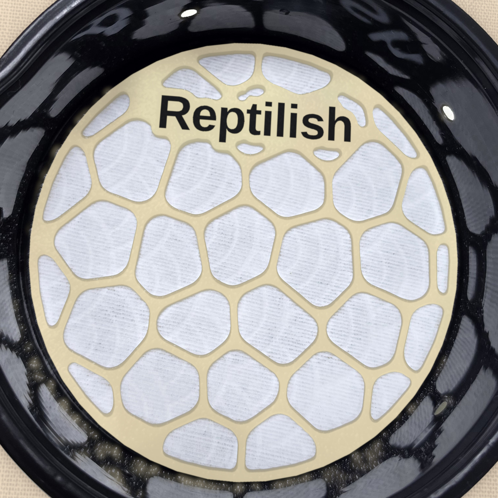 プリンカップに入れた、デザートタンの丸型Pebble Plate(名入れあり)